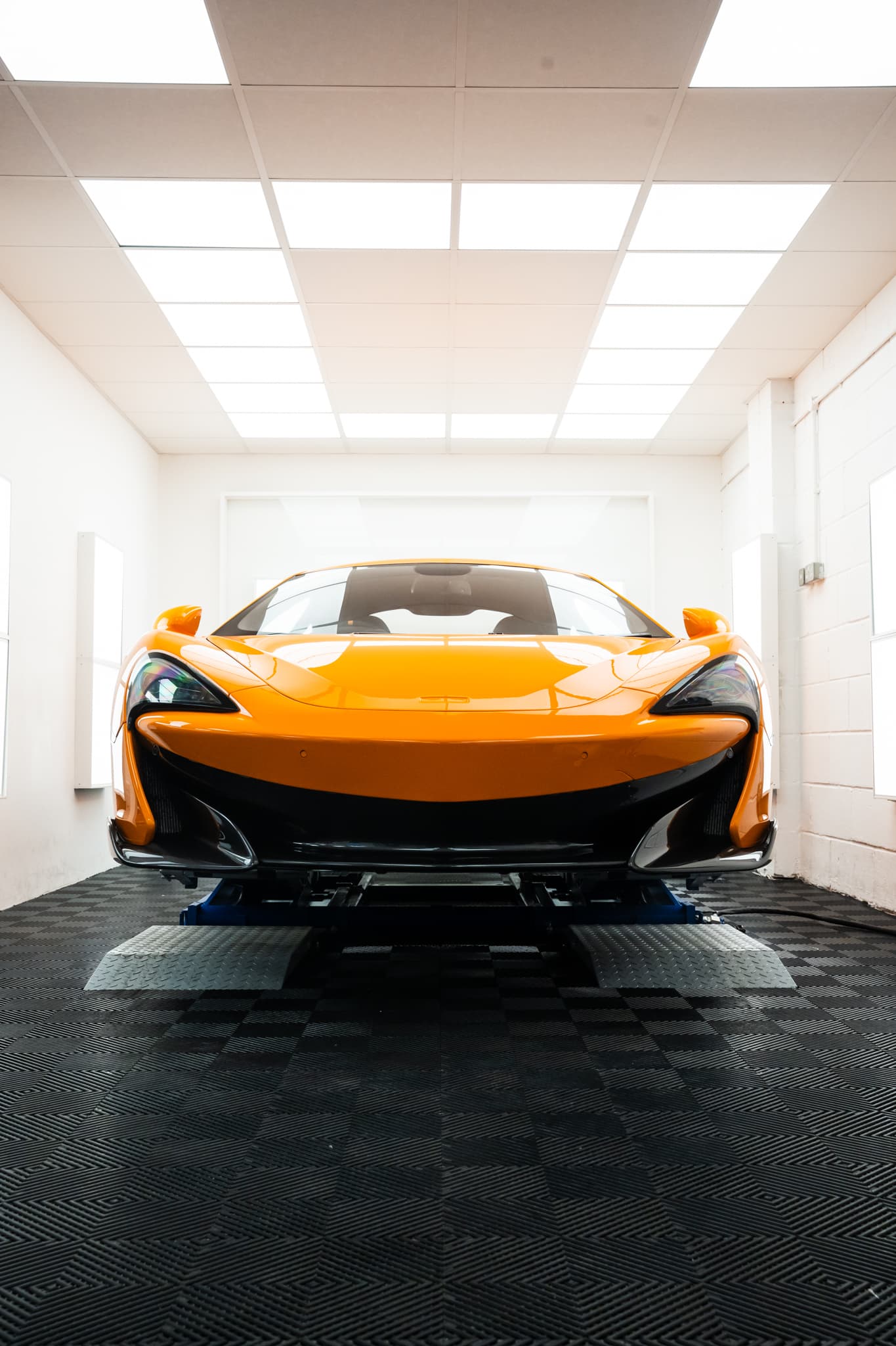 McLaren in the JWB detailing studio