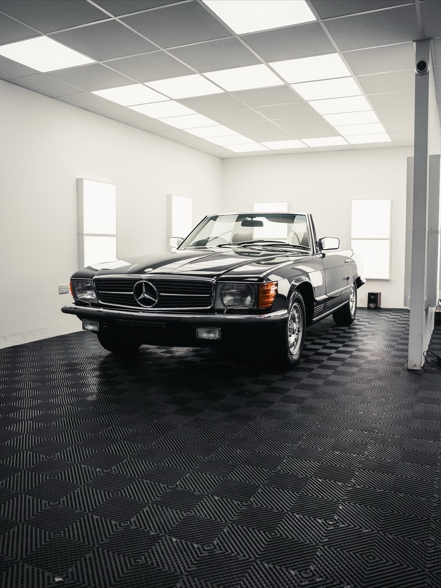 Classic car in the JWB detailing studio