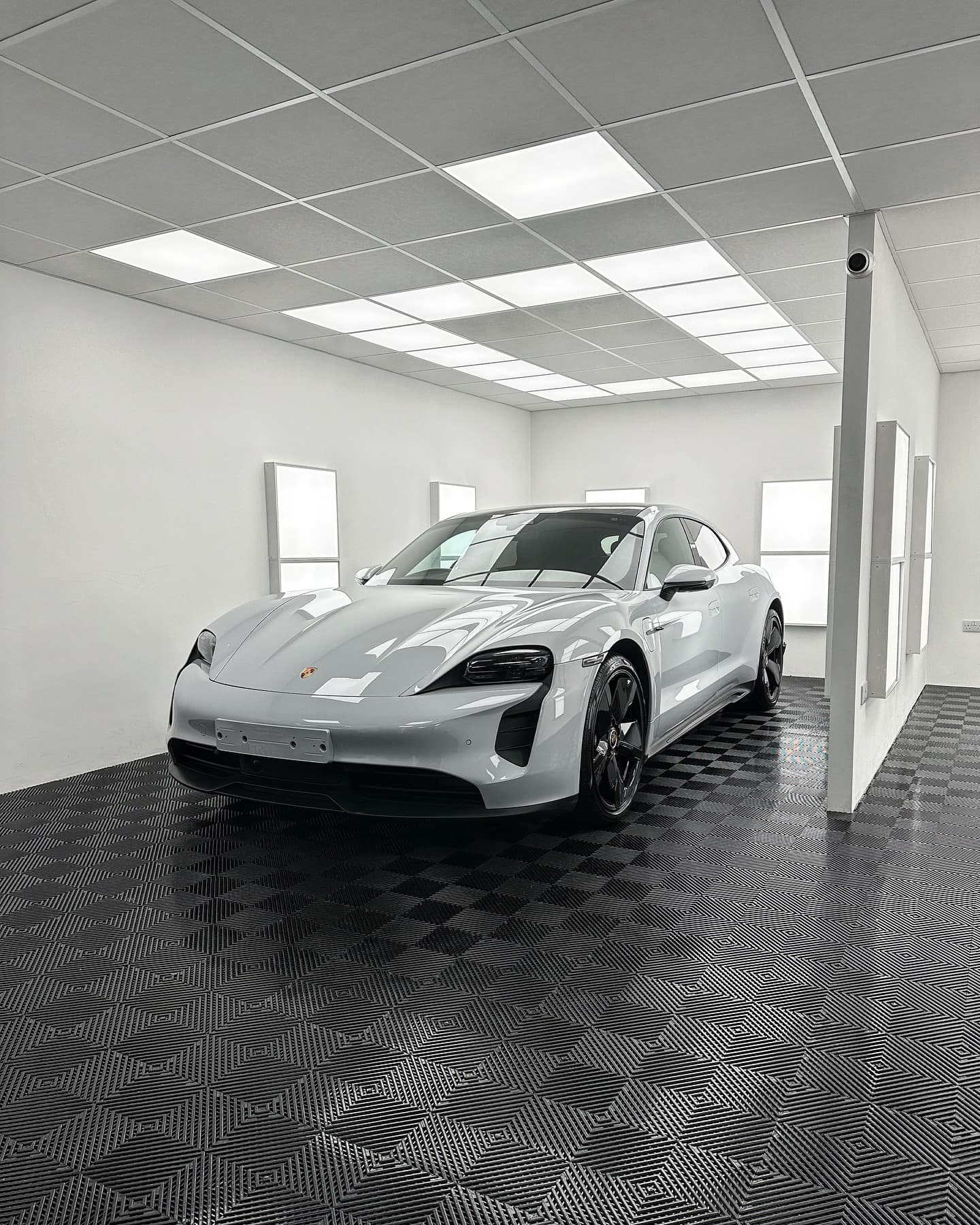 An electric vehicle after valeting