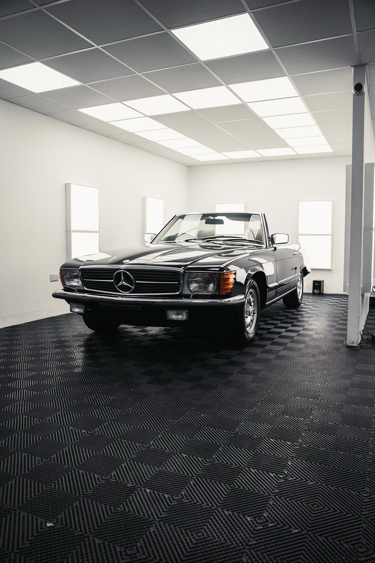 A classic Mercedes in the JWB studio