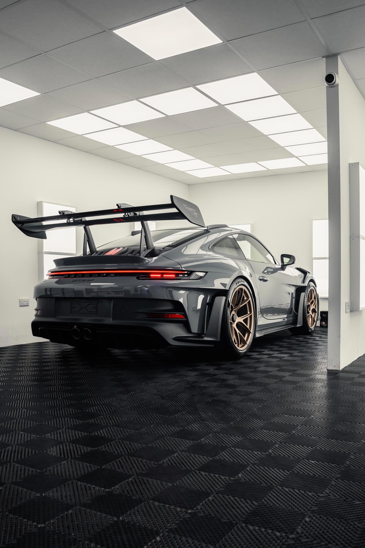 Porsche in the JWB detailing studio