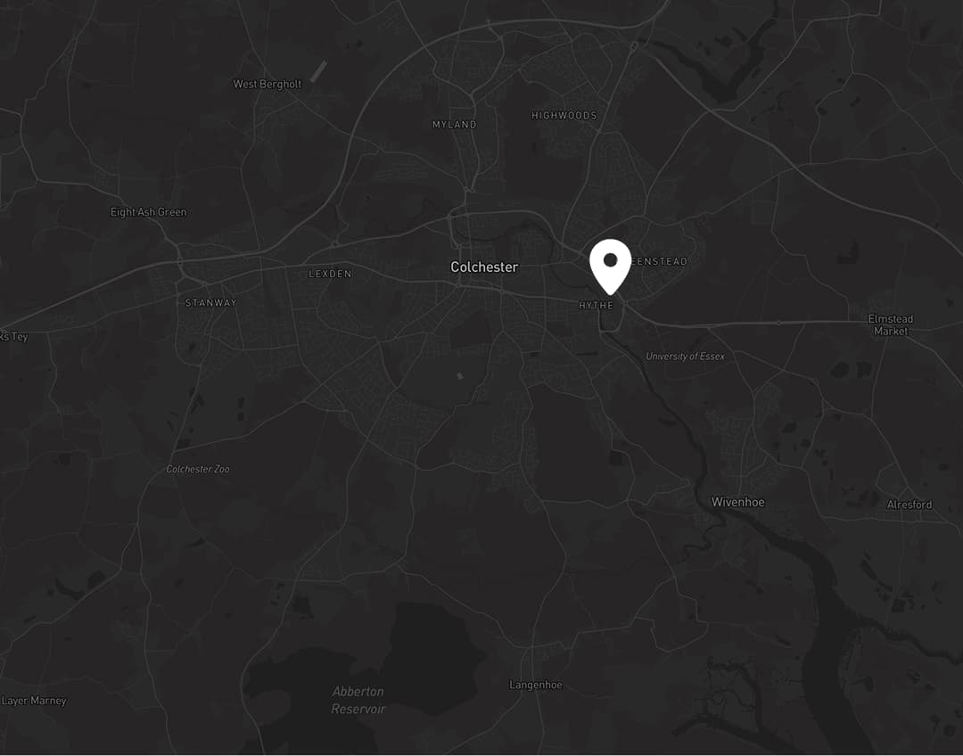 Our location on the map